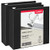 Office Depot® Heavy-Duty View 3-Ring Binder, 3" D-Rings, Black, 49% Recycled, Pack of 2