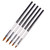 WOKOTO 5 Pcs Professional Acrylic Nail Brushes For Women Nail Art, UV Gel Builder Drawing Flower Nail Painting Pen Brushes For Nails Carving Pen Acry