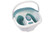 HoMedics Bubble Spa Elite Footbath, 2-in-1 Removable Pedicure Center, Toe-Touch Control, Easy Tote Handle No-Splash, FB-450H
