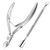 Cuticle Nipper with Cuticle Pusher-Professional Grade Stainless Steel Cuticle Remover & Cutter-Durable Manicure and Pedicure Tool-Beauty Tool Perfect