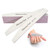 Abrasive Nail File 80/100 Grit 10Pcs Acrylic Nail Files and Buffers, Professional Washable Nail File Buffer Block with Double Sides Designed Disposab