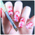 Whats Up Nails - Mermaid #3 Angular Brush for Clean Up Cuticles Skin Around Nail