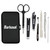 Barbasol 8 Piece Travel Manicure Set with Scissors, Nail Clippers, Nail File, Tweezers, Cuticle Pushers and Travel Case