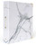 russell+hazel Marble Patent Signature 3 Ring Binder