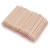Sowaka 100 Pcs Nail Sticks Orange Wood Double Sided Natural Manicure Mini Cuticle Stick Pusher Remover for Women
