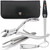 3 Swords Germany - Brand Quality Professional Toe Nail Nipper Set Stainless Steel INOX Wave Nipper, Head Cutter, Nail File Finger Clipper, Tweezers w