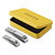 HAWATOUR Nail Clippers Set, Ultra Sharp Sturdy Fingernail and Toenail Clipper Cutters with Visibly Tin Case, Silver