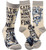 Primitives by Kathy LOL Made You Smile Gift Socks, Cats And Wine, one size (36266)