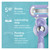 Gillette Venus Deluxe Smooth Swirl Women's Razor Handle + 4 Blade Refills, Flexible Handle and Pivoting Head