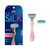 Schick Hydro Silk Rose Gold Metal Razor for Women | Womens Razors, 5-Blade Razors for Women, Includes 1 Womens Razor Handle & 2 Refills
