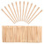 Bememo 500 Pcs Wax Sticks Eyebrow Brow Lip Nose Small Wooden Waxing Applicator Spatula Craft Sticks for Hair Face Legs Removal Spa