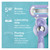 Gillette Venus Deluxe Smooth Swirl Women's Razor Handle + 2 Blade Refills