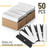 Bates- 50 pc Razor Blades, Flat Scraper Blades, One Edge Razor Blades