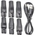 7 PCS Power Cord 5V Replacement Charger USB Adapter Suitable for Electric Hair Clippers, Beard Trimmers, Shavers, Beauty Instruments, Desk Lamps, Pur