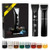 The Beard Club Beard Trimmer for Men - Electric Cordless Rechargeable Beard & Hair Trimmer - High Power 7000 RPM - 8 Color Guides 45 Unique Trim Leng