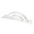 BNP Tweezers Display Stand Durable Acrylic Eyelash Extension Tools Holder Tweezer Transparent Scraper Organize Rack 6 Holes White