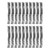 20Pcs Plastic Spiral Binding Coils 32mm 48 Teeth 4:1 Pitch 280 Sheet Capacity for Document Binding Covers Office Supplies Accessories