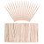 Whaline 400 Pieces Small Wax Sticks Wood Spatulas Applicator Craft Sticks for Hair Eyebrow Removal