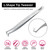 Metaleks Eyelash Extension Tweezers Soft In Use Light In Weight Matt Finish Stainless Steel L-Shape Tip for 2D - 5D - Sterilizable