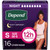 Depend Night Defense Adult Diapers, Incontinence & Postpartum Bladder Leak Underwear for Women, Disposable, Overnight, Small, Blush, 16 Count, Packag