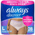 Always Discreet Adult Incontinence Underwear for Women and Postpartum Underwear, Large, Up to 100% Bladder Leak Protection, 28 Count