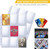 50 Pack,9 Pocket Page Protector, Trading Card Sleeve, Baseball Card Sheets or Skylanders, MTG, Coupon, Game Cards, Trading Cards, Football Cards