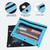 Pencil Pouches, Zipper Binder Pencil Pouch Pen Case With 3 Holes, 3 Ring Zippered Pocket Pencil Pouch for School Office