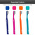 PRO-SYS® Kids Toothbrush (Colorful 4-Pack) - Made with Soft Dupont® bristles (Ages 8-12)