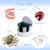 Lamoutor Sonic Cordless Cleaner Jewelry Denture Cleaning Machine