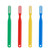 Practivalu Soft Bristle Child Toothbrush, Individually Wrapped Toothbrushes, Assorted Colors, Bulk Pack of 144