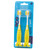 Ooak Kids Toothbrush, Tapered V++Max Bristles, Happy Face 2 Pack - Yellow