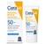 CeraVe 100% Mineral Sunscreen SPF 50, Face sunscreen With Zinc Oxide & Titanium Dioxide, Hyaluronic Acid + Niacinamide + Ceramides, Oil Free, Travel
