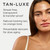 Tan-Luxe The Face, Illuminating Self Tan Drops, Custom Face Tanner for a Natural Looking Glow, Skincare Benefits, Mix with Moisturizer or Serum, Crue