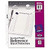 Avery 75530 Sheet Protector Standard-Weight 8-1/2-Inch x11-Inch 25/PK Clear