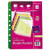 Avery 75307 Small Binder Pockets, Standard, 7-Hole Punched, Assorted, 5 1/2 x 9 1/4, 5/Pack