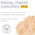 Brush On Block SPF 50 Mineral Powder Sunscreen, Translucent, Broad Spectrum, Water Resistant Face Protection, For All Skin Tones & Types, Reef Friend
