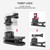 ULANZI Backpack Mount for Action Camera, Go Quick II Magnetic Suction Clip Clamp Mount Quick Release Shoulder Strap Holder Universal Accessories for