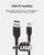 Belkin USB C to USB A Cable, 3.3ft, 15W - Type C Charger, iPhone Charger Cord, Braided, Flexible for iPhone 17 & 16, Galaxy S25, Pixel 10, iPad Pro,