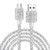 VOFUOE USB to USB C Cable for iPhone 17 Charging Cord Type C Fast Charging Cable Bling Sparkling Diamond Women 4FT for iPhone 16/16 Pro/ 16 Pro Max,