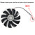 inRobert 85mm HA9010H12F-Z 12V 0.57A 2Pin GPU Fan for MSI GTX 1050 Ti Aero ITX Graphics Card (2Pin Power Connector)