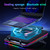 IETS Supercharged Laptop Cooling pad with Continuously Variable Speed turbofan,Seal Foam for Rapid Cooling 13-19inch Gaming Laptop,Air Filtration,RGB