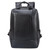 TIDING Genuine Leather Business Backpack for Men Women Professional 15.6 Inch Laptop Bag Work Office Casual Daypack, Black