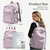 Lendolk Lightweight College Backpack for Women Men Cute School Bag for Teens Girls Boys High School Backpack for Students Waterproof Casual Daypack B