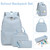 Bluboon Teens Backpack Set Girls School Backpack Lunch Box Pencil Bags Student Bookbags 3 in 1