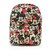Mickey Minnie Canvas Backpack Casual Daypack with 15 in Laptop Storage Compartment
