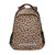 MNSRUU School Backpack with Chest Strap, Leopard Beige Brown Texture Laptop Backpack One Size