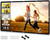Projector Screen 100 inch, Taotique 4K Movie Projector Screen 16:9 HD Foldable and Portable Anti-Crease Indoor Outdoor Projection Double Sided Video