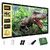 AAJK Projector Screen 150 inch, Washable Projector Screen 16:9 Foldable Anti-Crease Portable Projector Movies Screen for Home Theater Outdoor Indoor