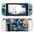 RHOTALL Cute Mushroom Clear Hard Case Compatible with Nintendo Switch, Glitter Protective Cover Accessories for Switch Console and Controller with An