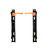 HYY Left & Right Joycon Controller Slider Rail with Flex Cable Replacement for Nintendo Switch